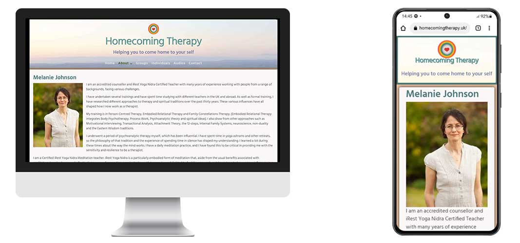 Homecoming Therapy with Melanie Johnson